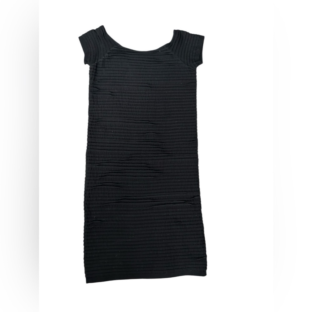 5/$25 Last Tango little black Bodycon mini dress labeled size M/L fits small - Picture 9 of 9
